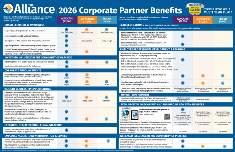 2026 Corporate Benefits 11x17