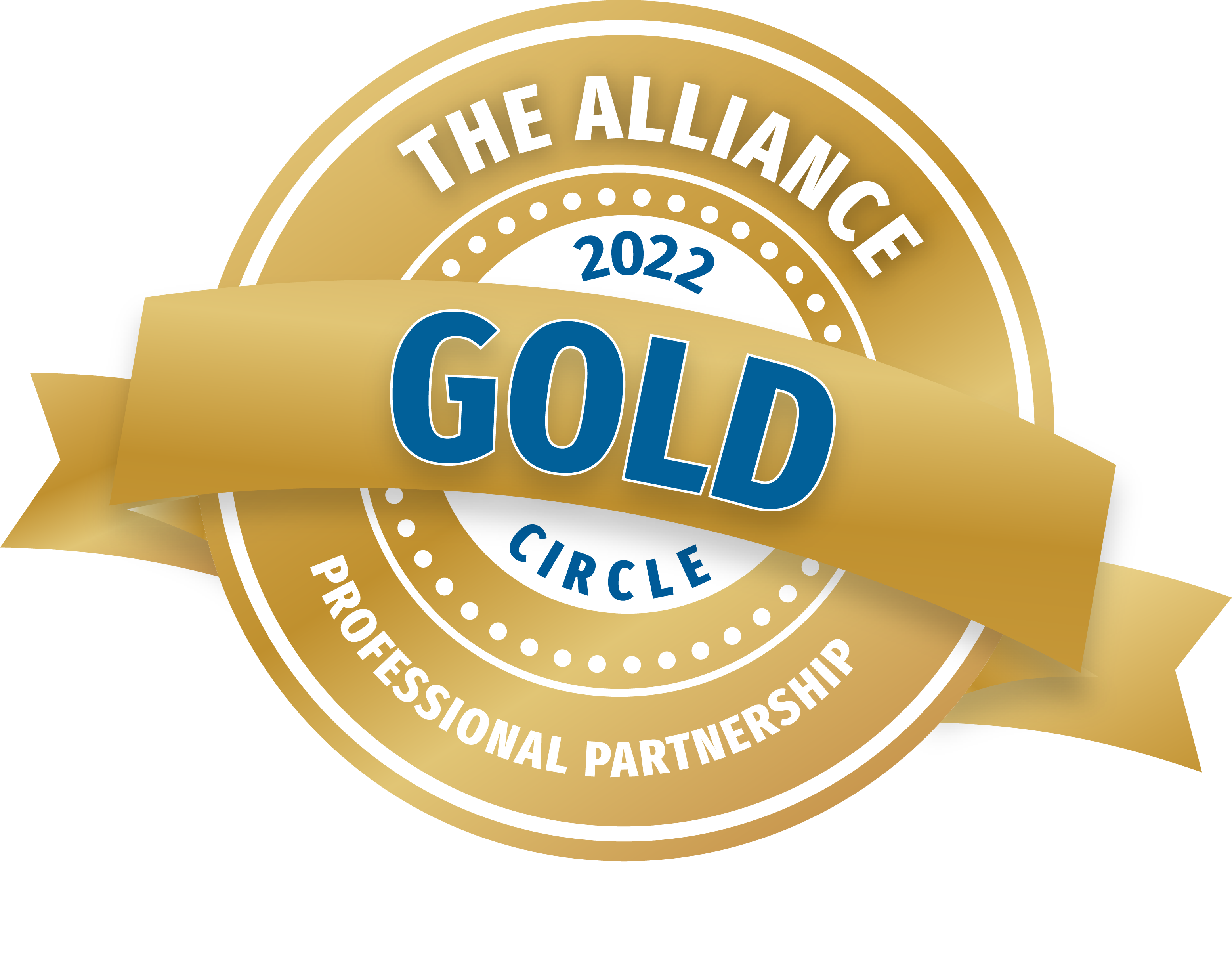 AllianceProfessionalPartner Badge Gold 2022