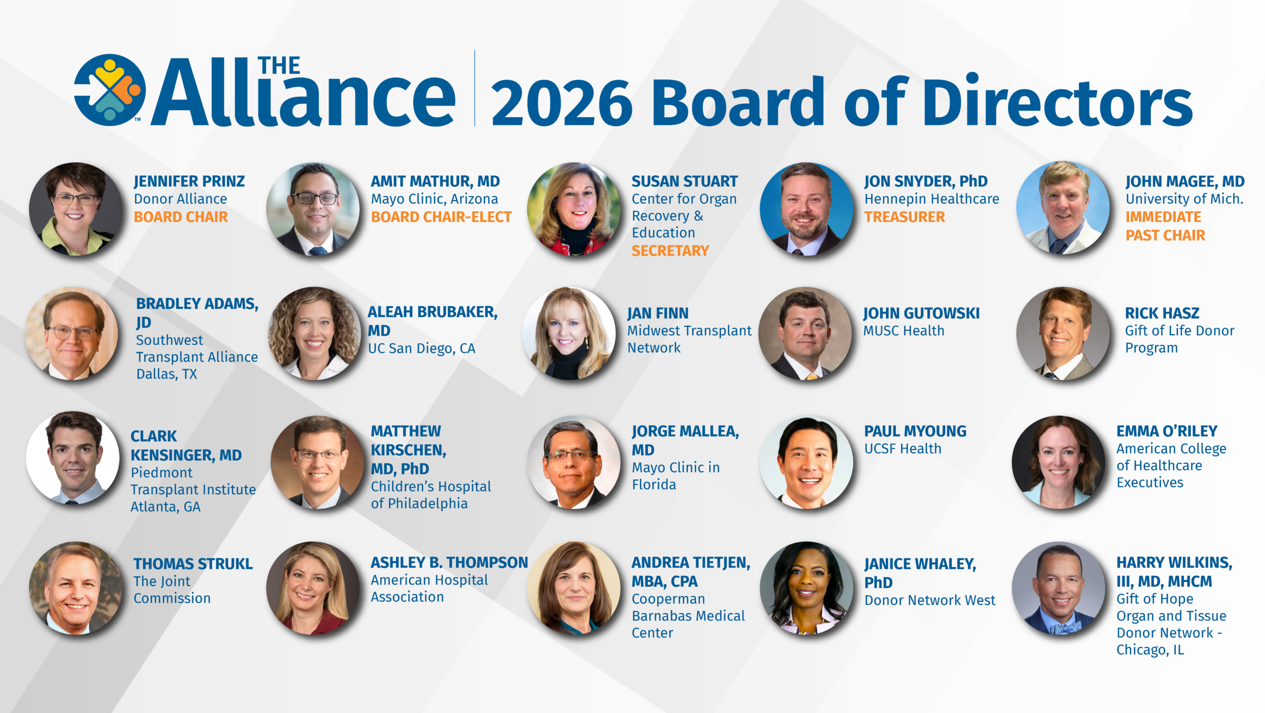 The Alliance Announces 2026 Board of Directors Appointments and