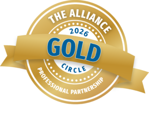 Circle Levels Gold Partner Badge